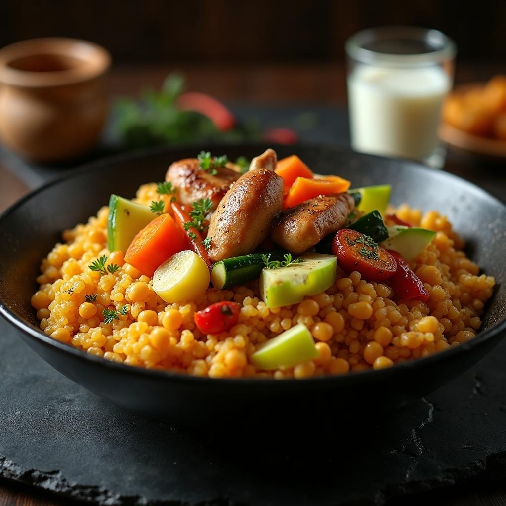 Cuscus con Pollo