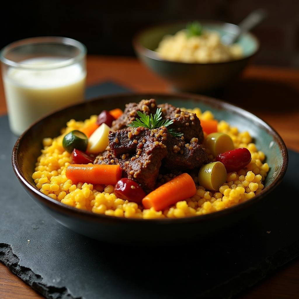 Couscous à la Viande