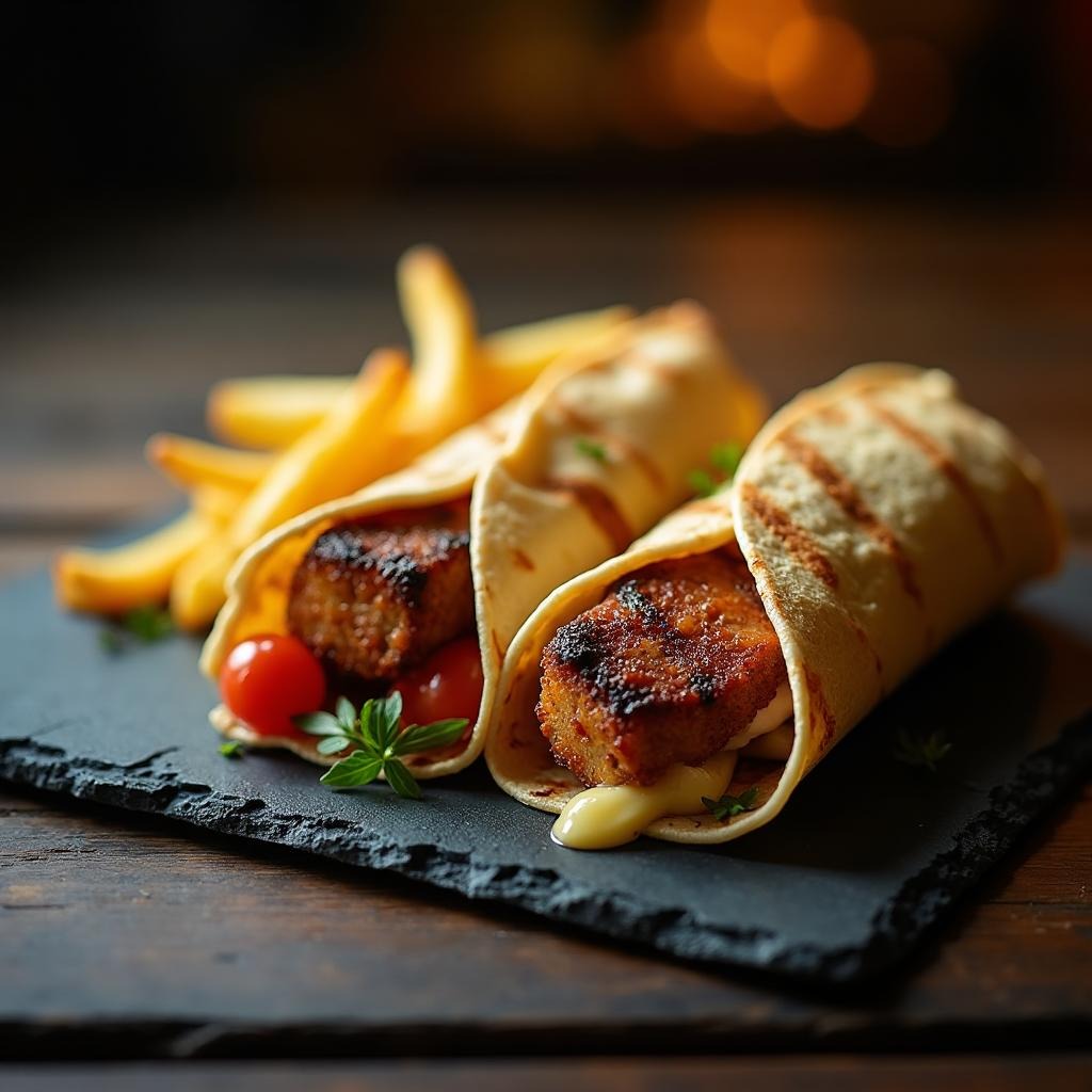 Tacos Kefta + Frites