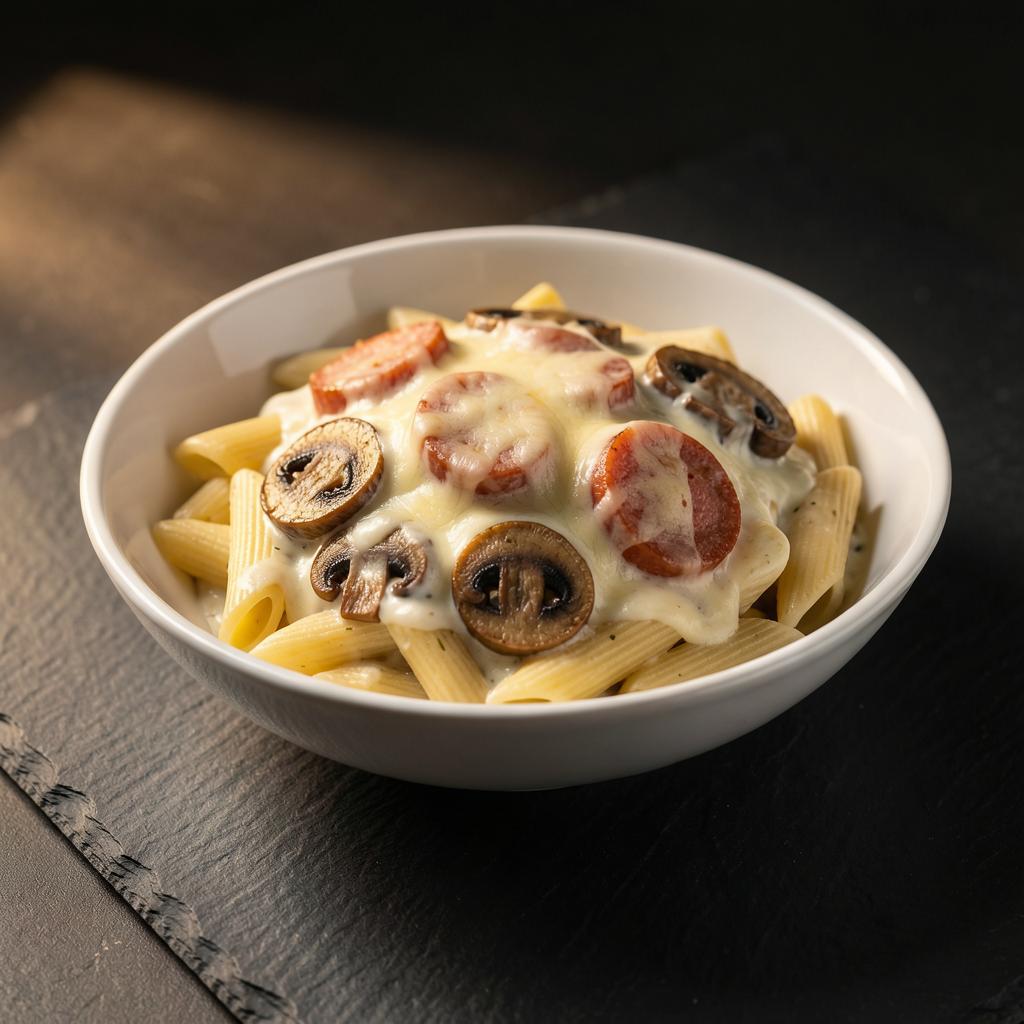 Pâtes Penne Jumbo & Champignons
